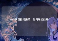 CSGO队伍指挥进阶，如何掌控战局
