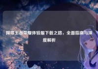 探寻王者荣耀体验服下载之路，全面指南与深度解析