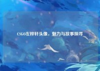 CSGO左梓轩头像，魅力与故事探寻