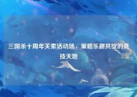 三国杀十周年关索活动场，策略乐趣共绽的竞技天地