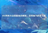 DNF风林火山技能加点解析，迈向强力武极之路