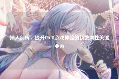 深入剖析,提升CSGO游戏体验的帧数属性关键要素