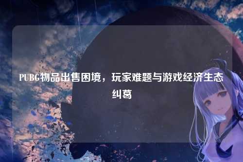 PUBG物品出售困境,玩家难题与游戏经济生态纠葛