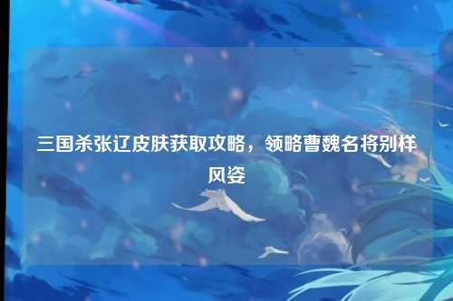 三国杀张辽皮肤获取攻略，领略曹魏名将别样风姿